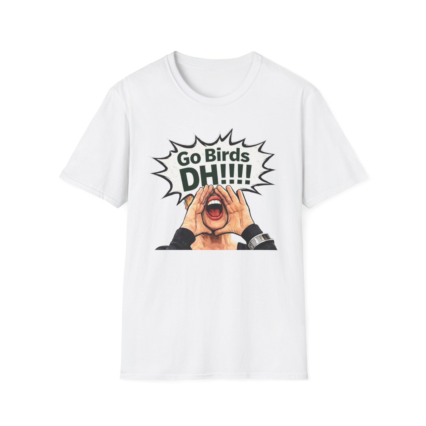 Go Birds DHH Shouting Fan T-Shirt