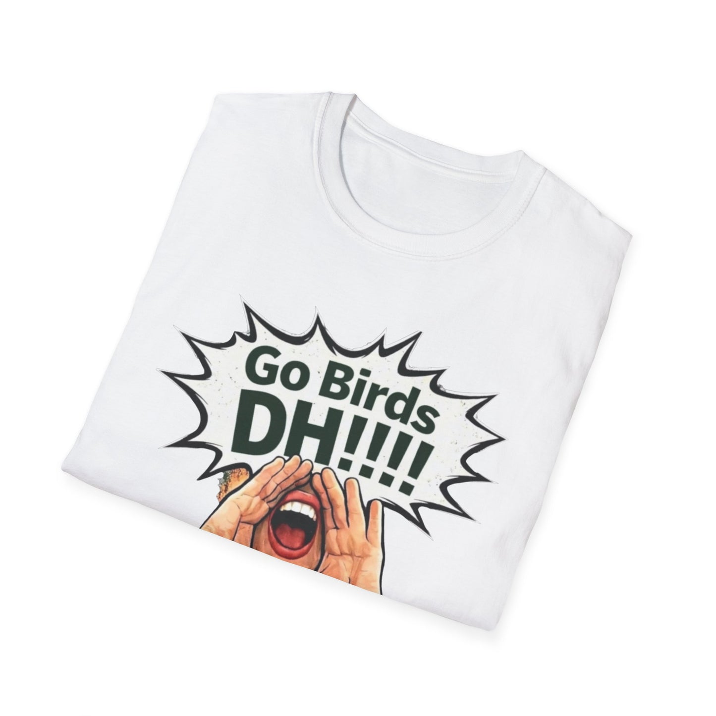 Go Birds DHH Shouting Fan T-Shirt